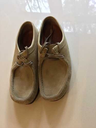 used Clarks natural color Wallabies ワラビー Amazon.com | Clarks Wallabee Men's, Pale Green Nubuck, 11.5M
