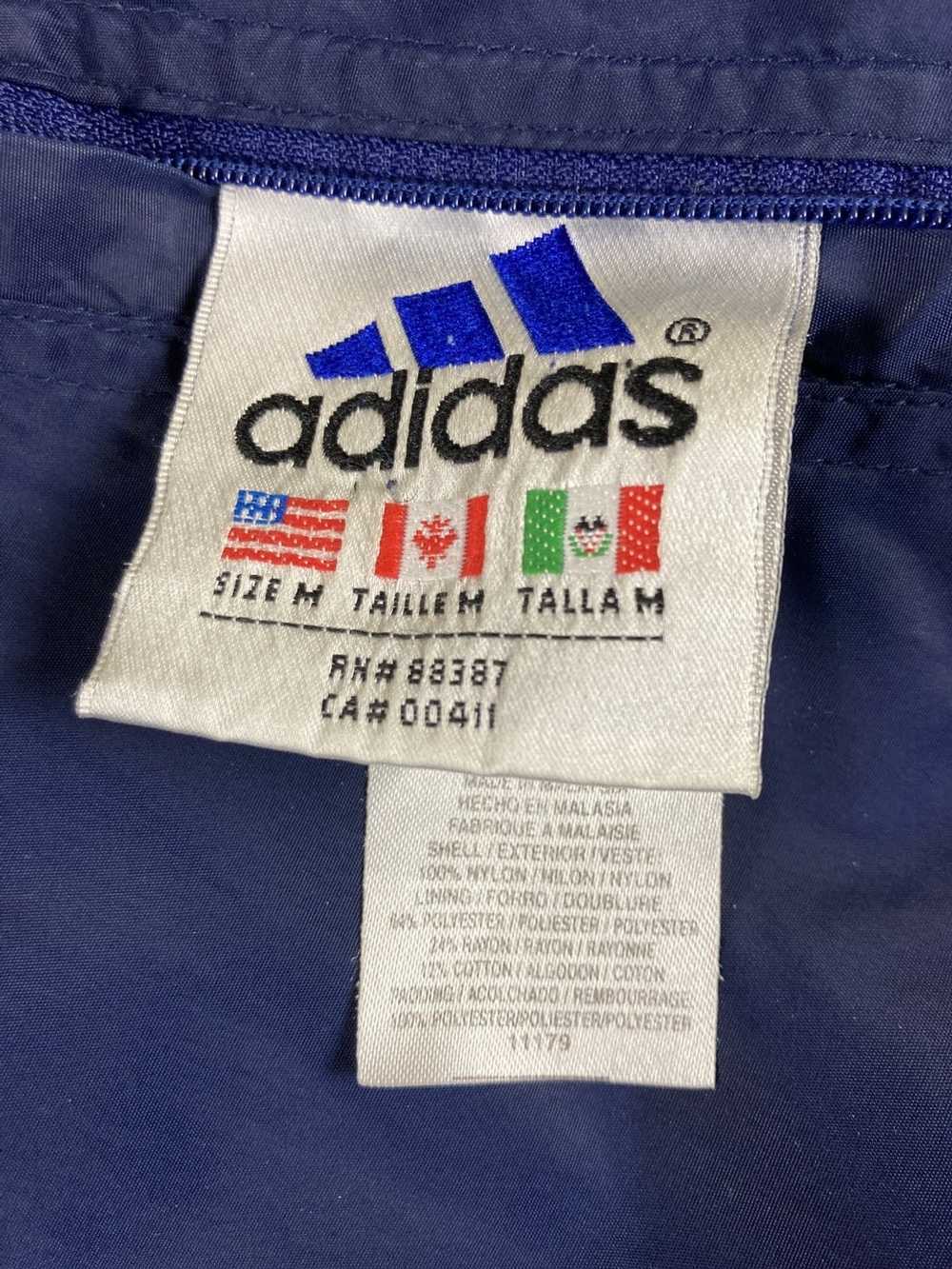 Adidas Vintage 90s Adidas Reversible Fleece Jacke… - image 9