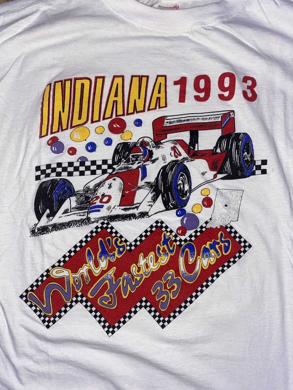 Vintage 1993 Indianapolis Racing Tee - image 3