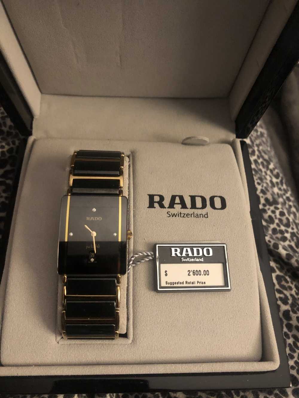 Rado × Vintage Rado Swiss Integral Diamonds Watch… - image 1