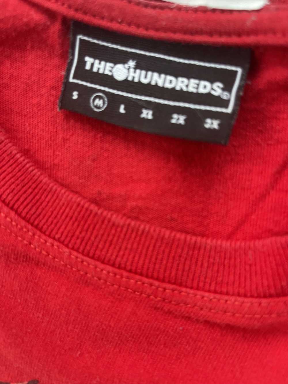 The Hundreds Red Rose Logo The Hundreds T Shirt - image 3