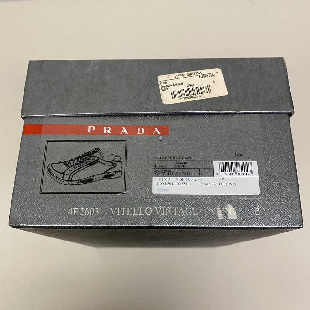 Prada Prada Antiqued Designer Sneaker - Prada “Si… - image 12