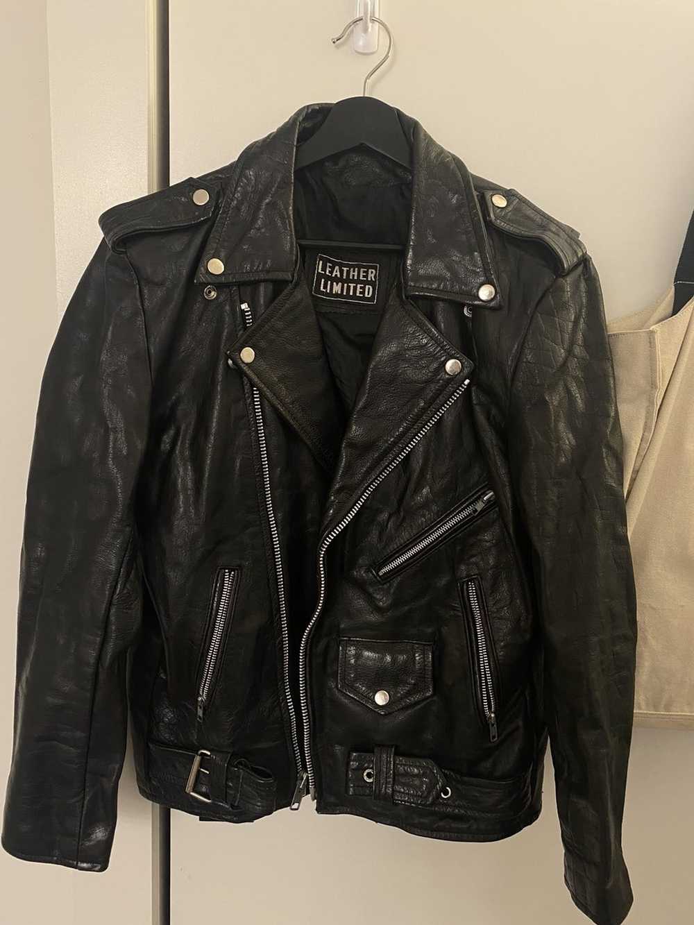 Vintage Vintage Biker Leather Jacket - image 1