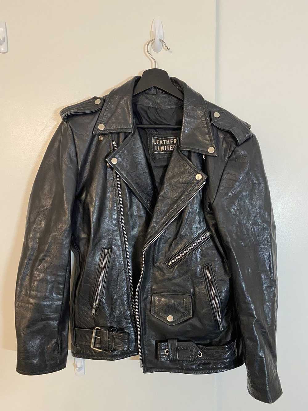 Vintage Vintage Biker Leather Jacket - image 6