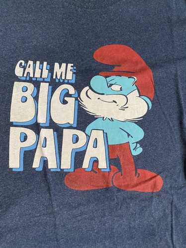 Movie × Vintage Vintage Smurf “Call Me Big Papa” s