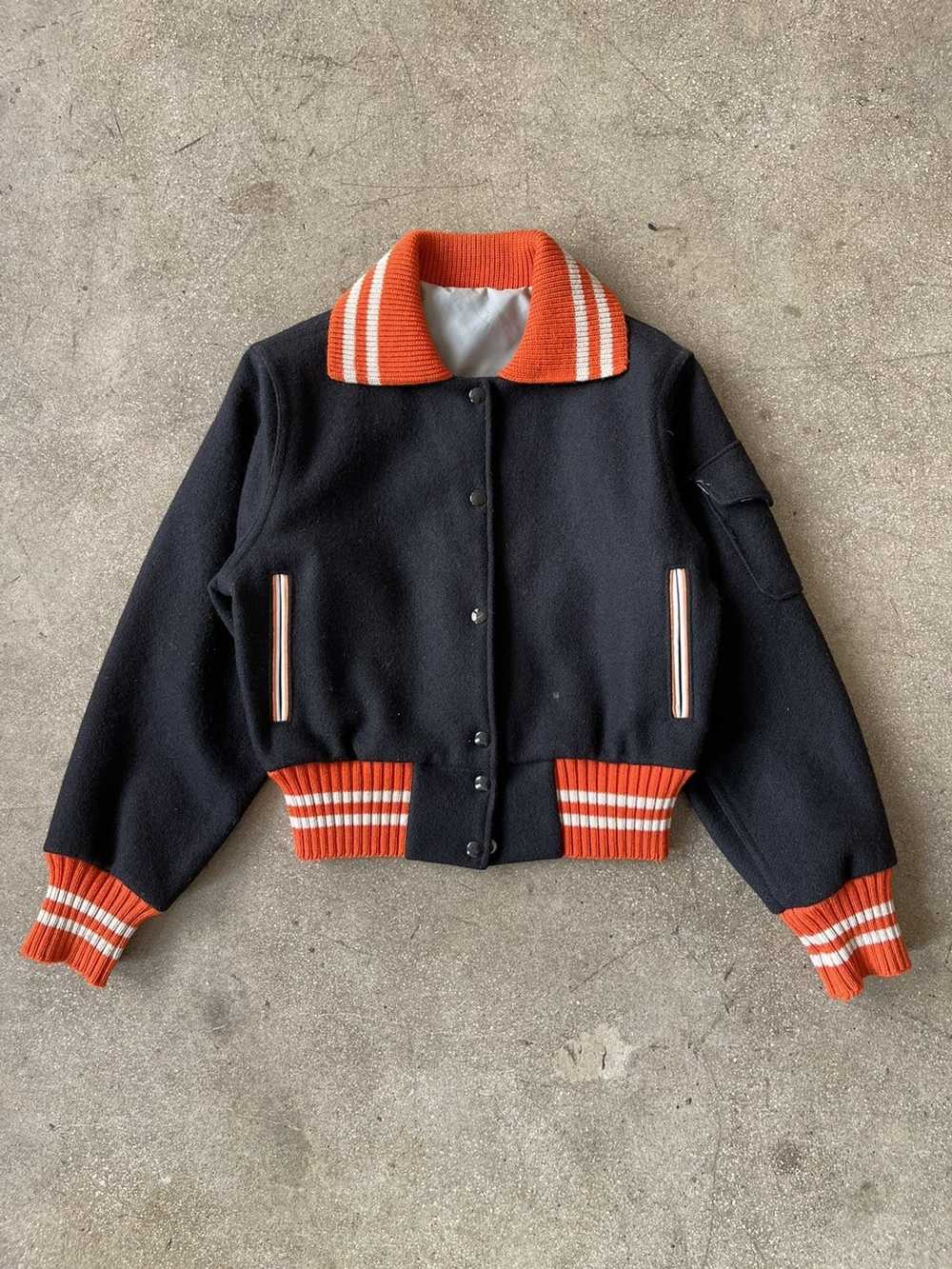 Varsity Jacket × Vintage Vintage Wool Varsity Jac… - image 1