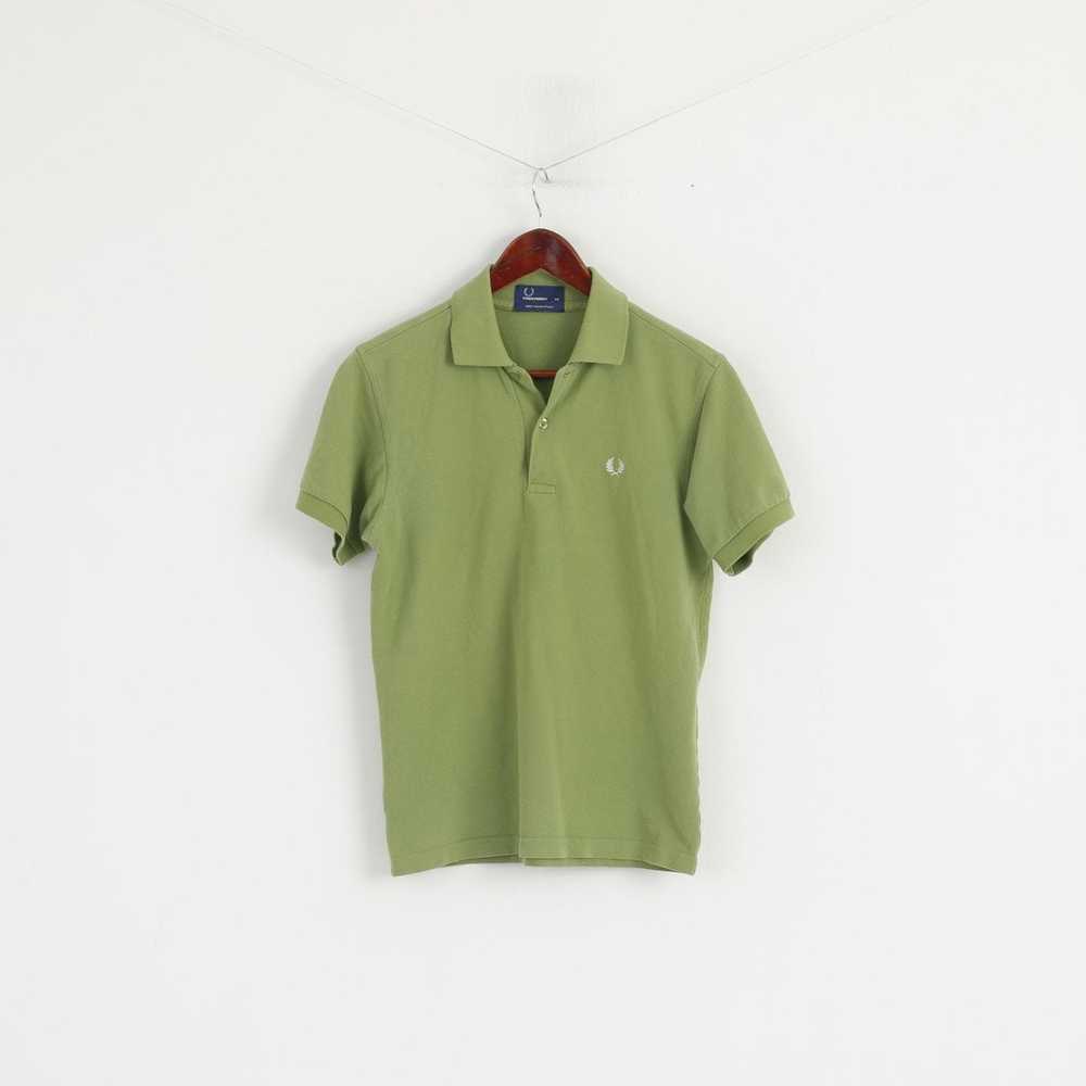Fred Perry Fred Perry Men XS Polo Shirt Green Cot… - image 1