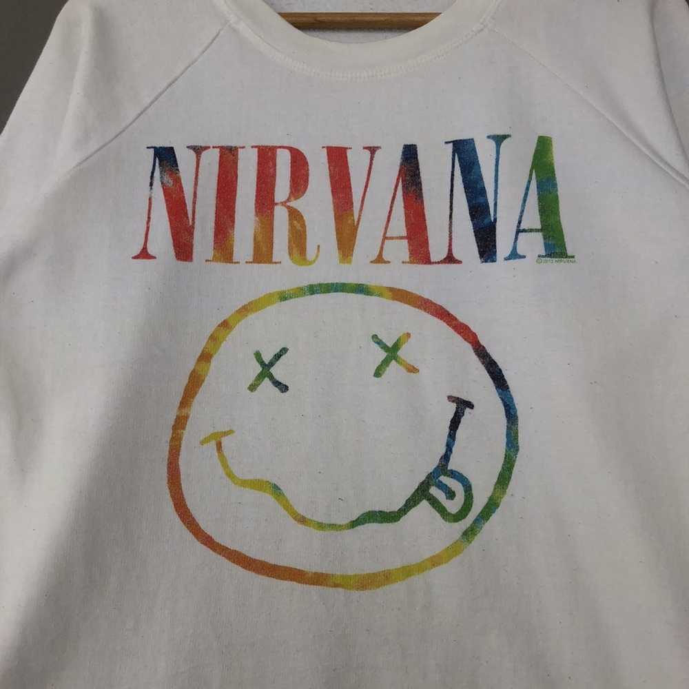 Nirvana × Vintage Nirvana band sweater sweatshirt… - image 4