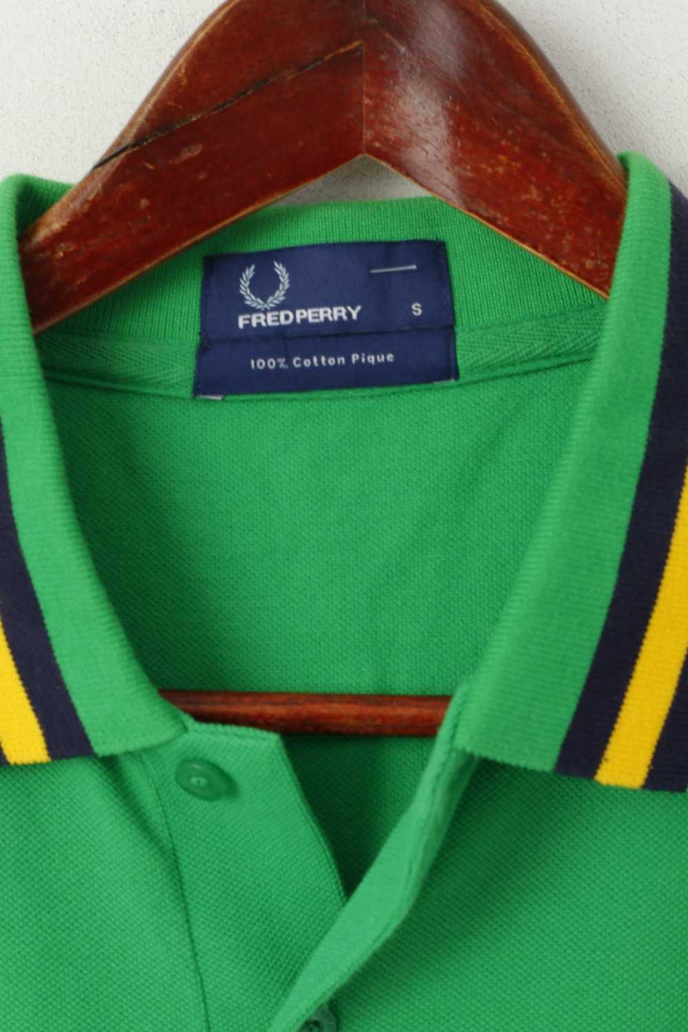 Fred Perry Fred Perry Men S Polo Shirt Green Cotton P Gem 