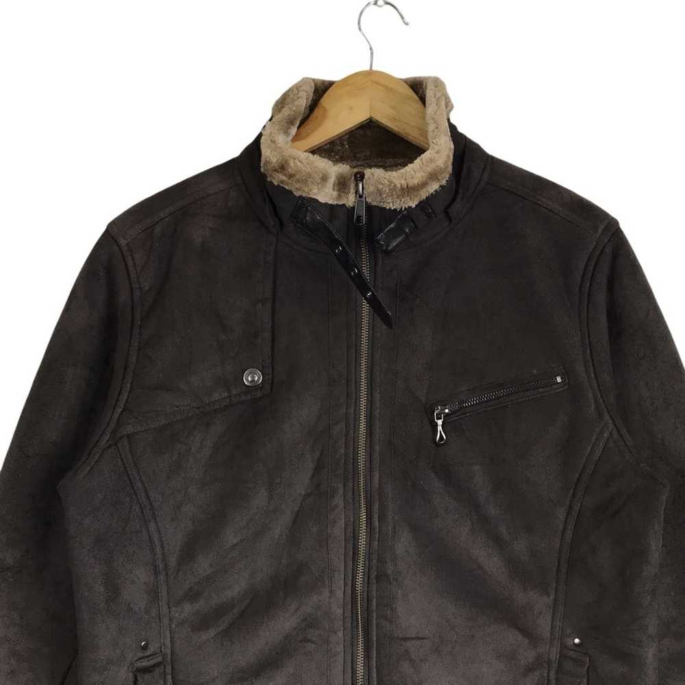 Japanese Brand Roushatte Sherpa Shearling Jacket - image 5