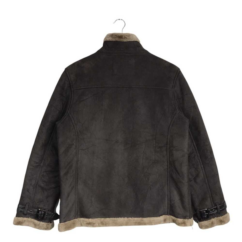 Japanese Brand Roushatte Sherpa Shearling Jacket - image 6