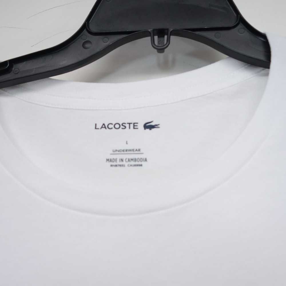 Lacoste Underwear Division White Skate Comfy Tee … - image 5