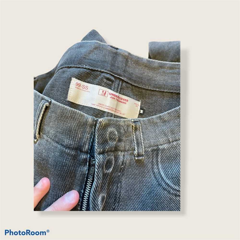 Undercover 99/SS Working Class Hero “Relief” Jeans - image 3