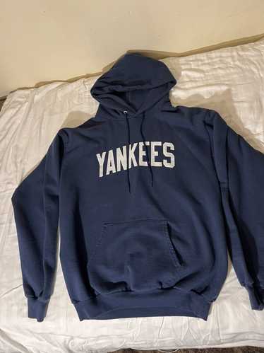 Supreme x New York Yankees™ Kanji Hooded Sweatshirt Blue Camo (FW22)