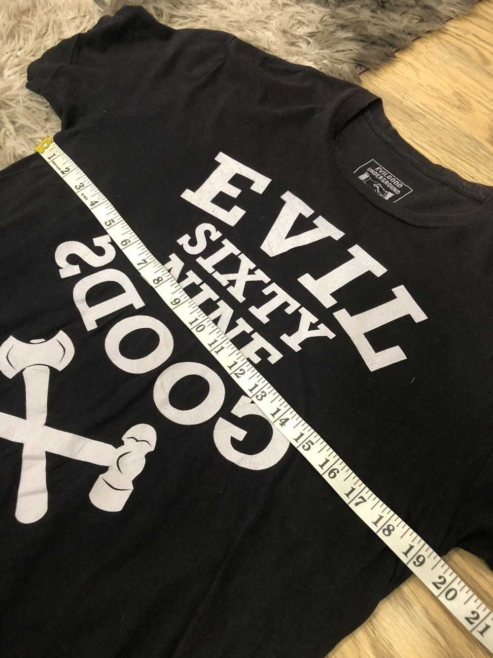 Streetwear × Underground Evil Good Underground tee - image 4