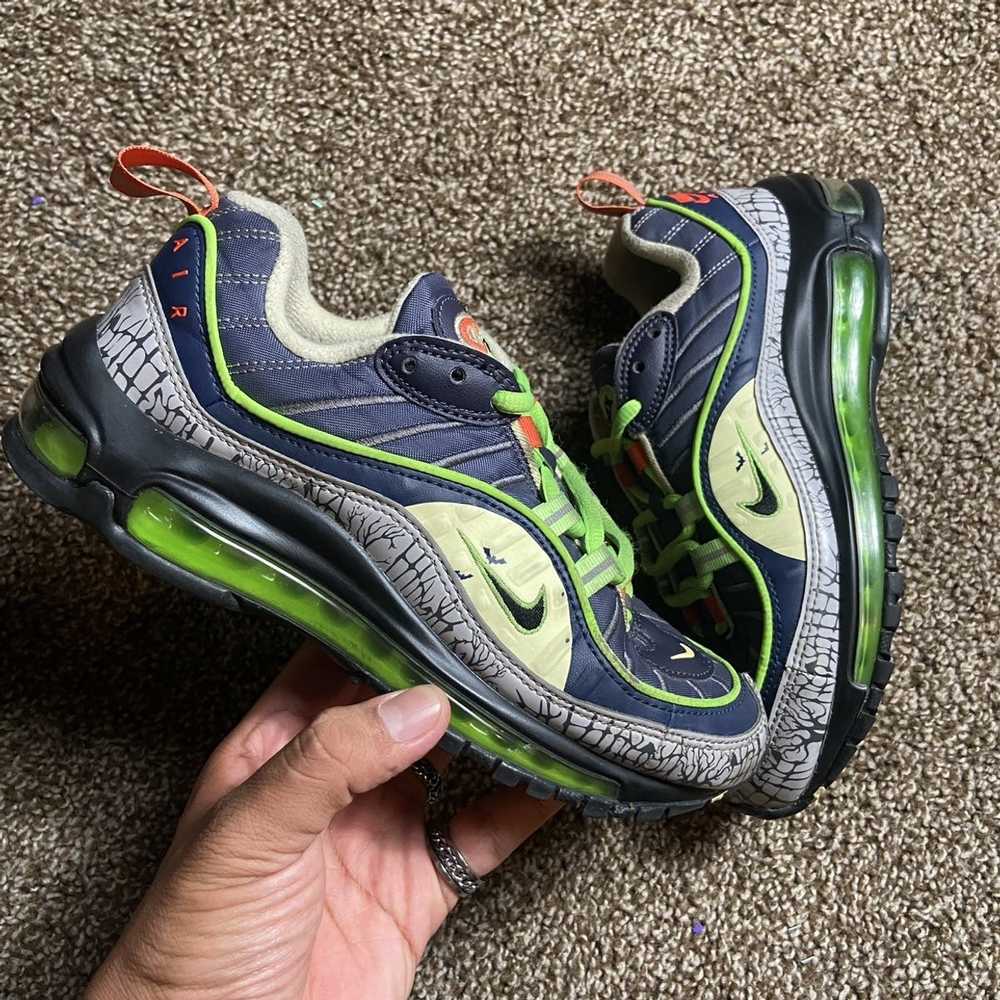 Nike × Streetwear RARE Nike Air Max 98 GS Hallowe… - image 1