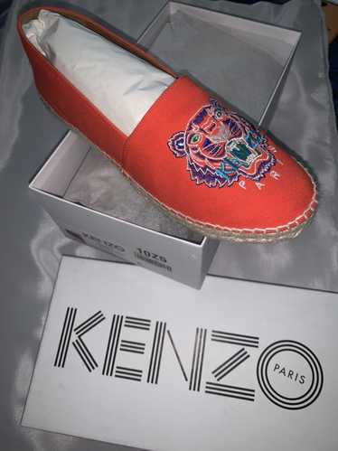 Kenzo Kenzie Paris Orange Espadrilles shoes