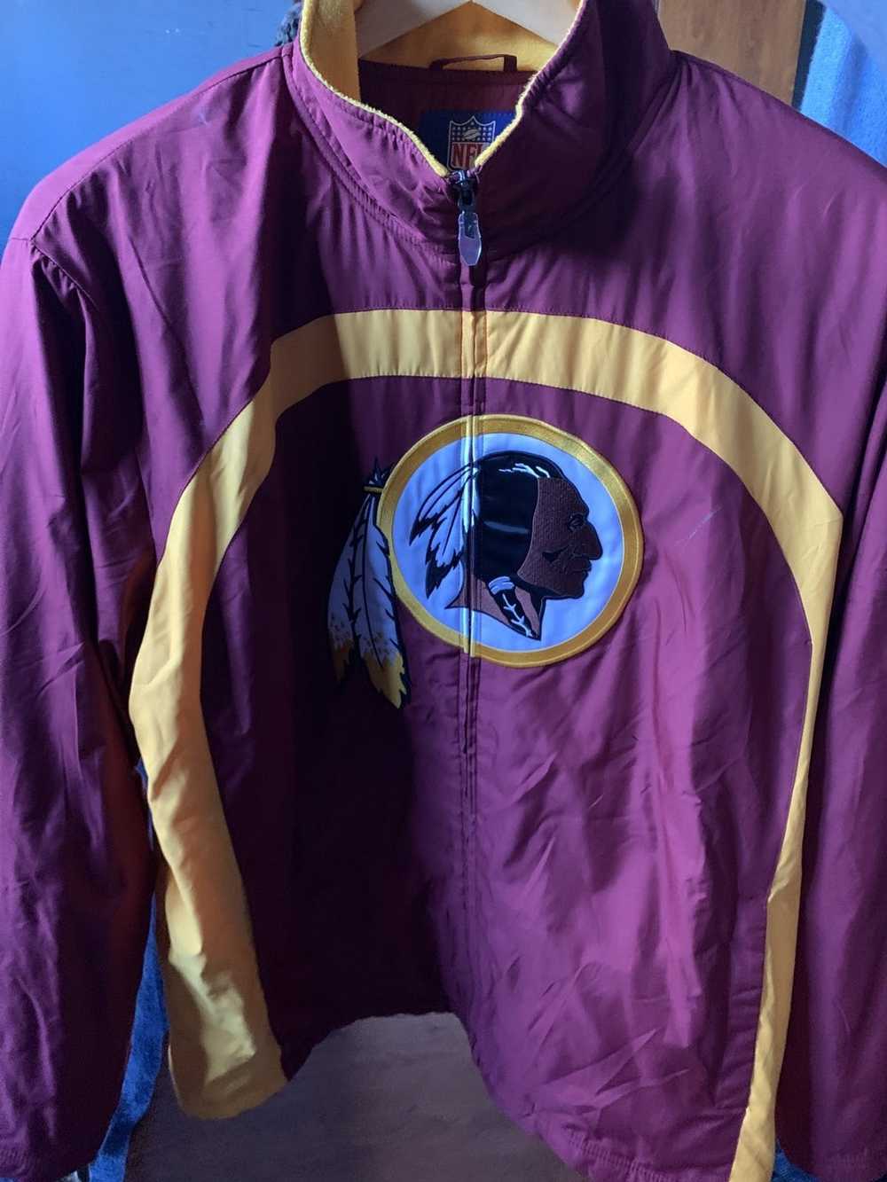 VINTAGE CAMPRI WASHINGTON REDSKINS NFL JACKET SZ: 52/54 –