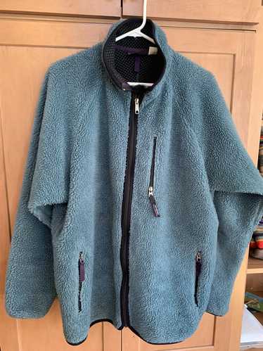 Patagonia Vintage Retro X fleece teal made in USA 