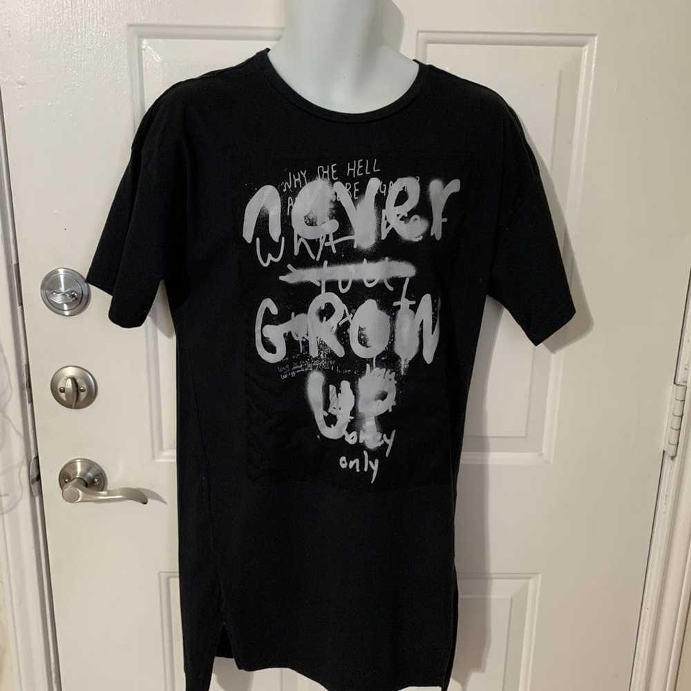 5cm Never grow up Graphic long t shirt - image 2