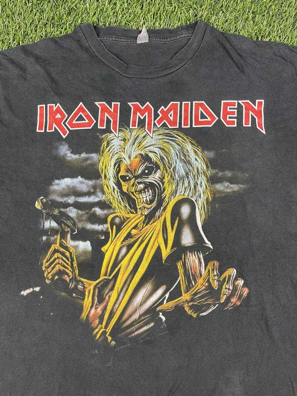 Band Tees × Iron Maiden × Vintage Vintage Y2K Iro… - image 2