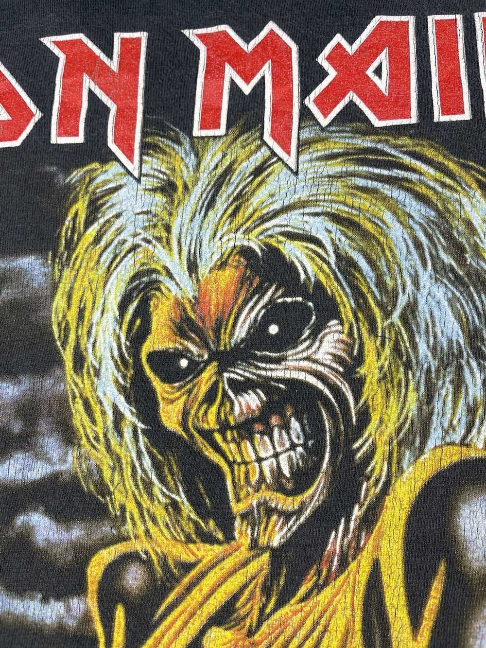 Band Tees × Iron Maiden × Vintage Vintage Y2K Iro… - image 3