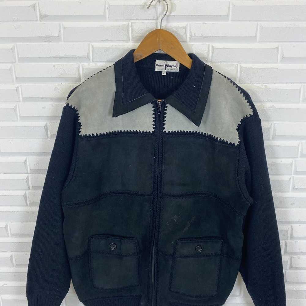 Japanese Brand × Leather Jacket × Vintage VINTAGE… - image 5