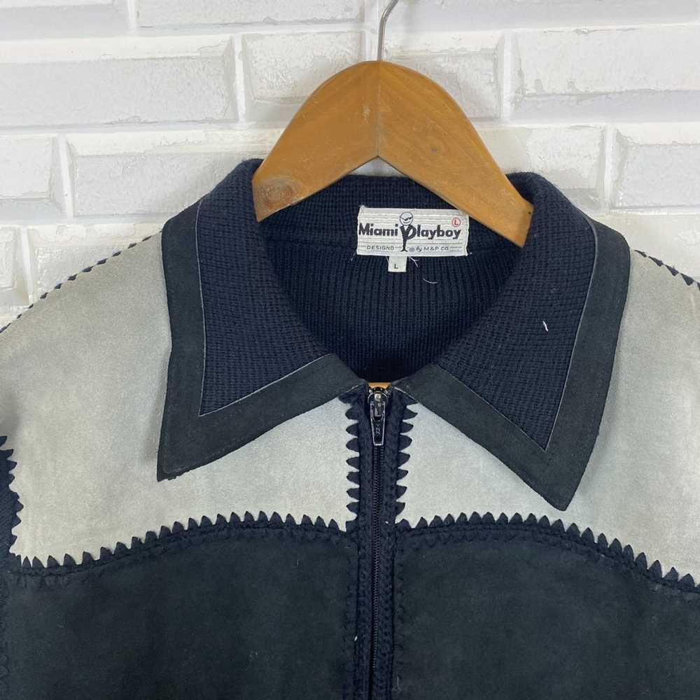 Japanese Brand × Leather Jacket × Vintage VINTAGE… - image 7