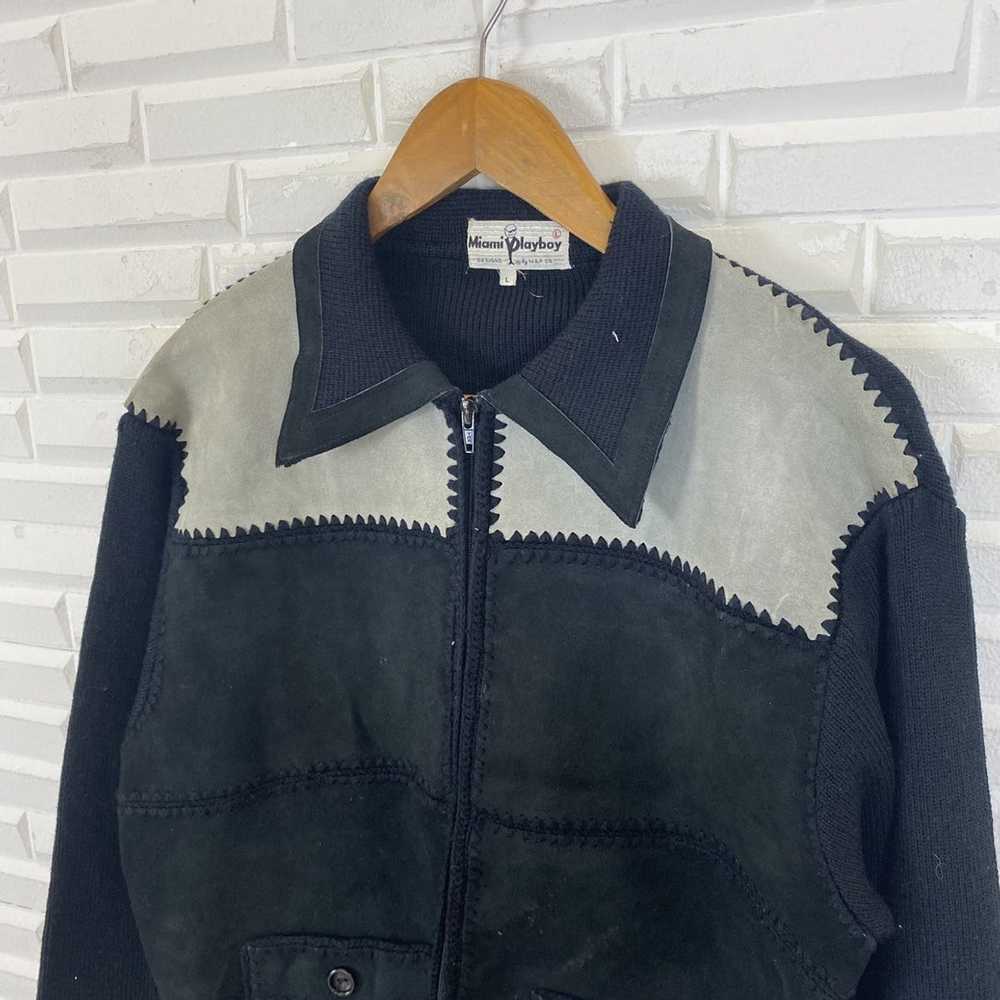 Japanese Brand × Leather Jacket × Vintage VINTAGE… - image 8