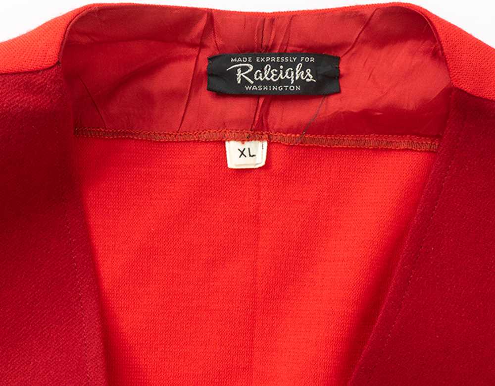 1960s Red Wool Vest - image 3