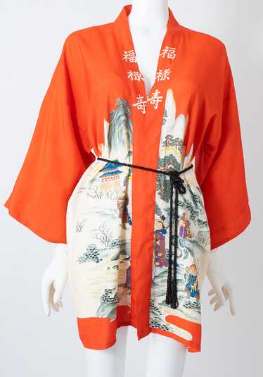 1960s 7 Lucky Gods Kimono Jacket - image 1