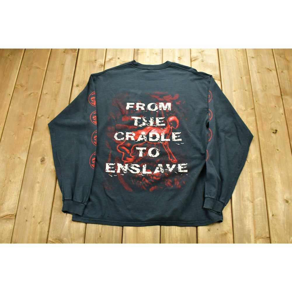 Band Tees × Vintage 1999 "From The Cradle To Ensl… - image 2