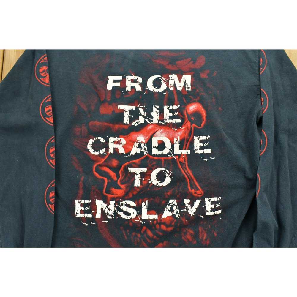 Band Tees × Vintage 1999 "From The Cradle To Ensl… - image 3