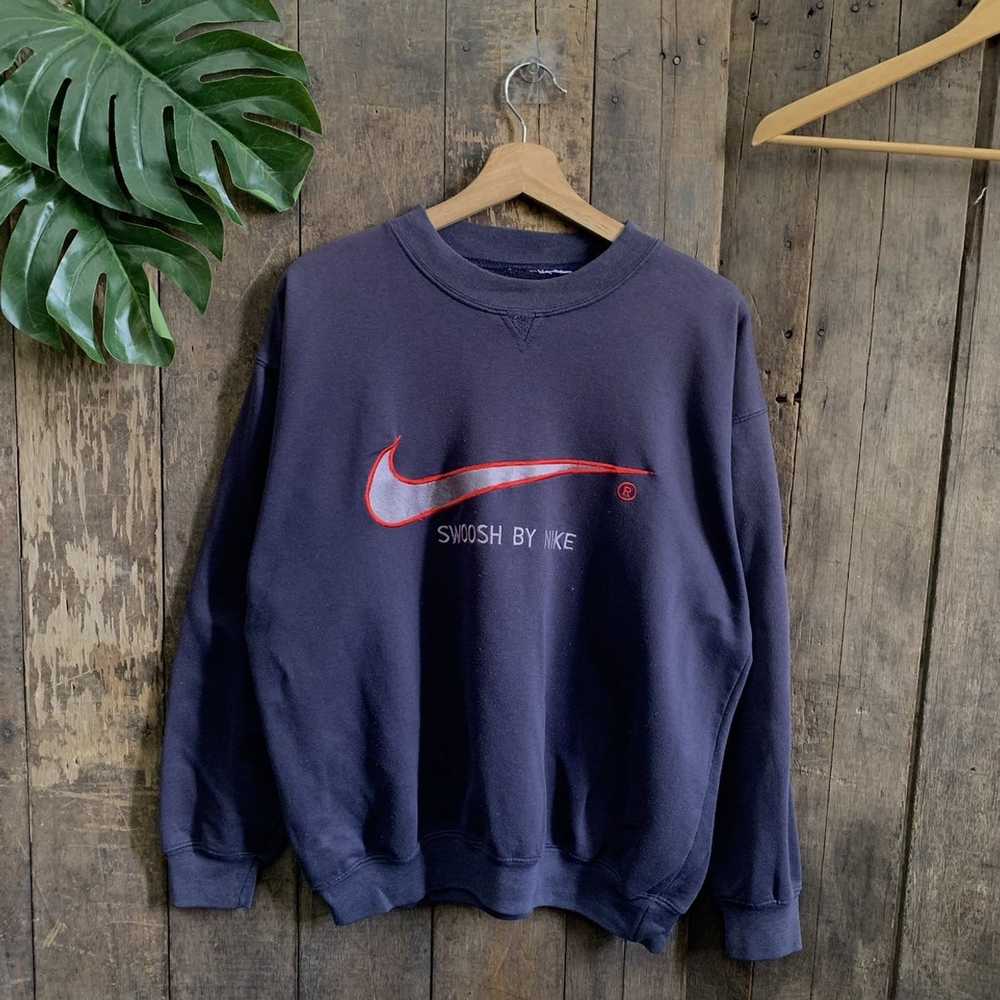 Nike × Streetwear × Vintage Vintage 90’s Nike Swo… - image 1