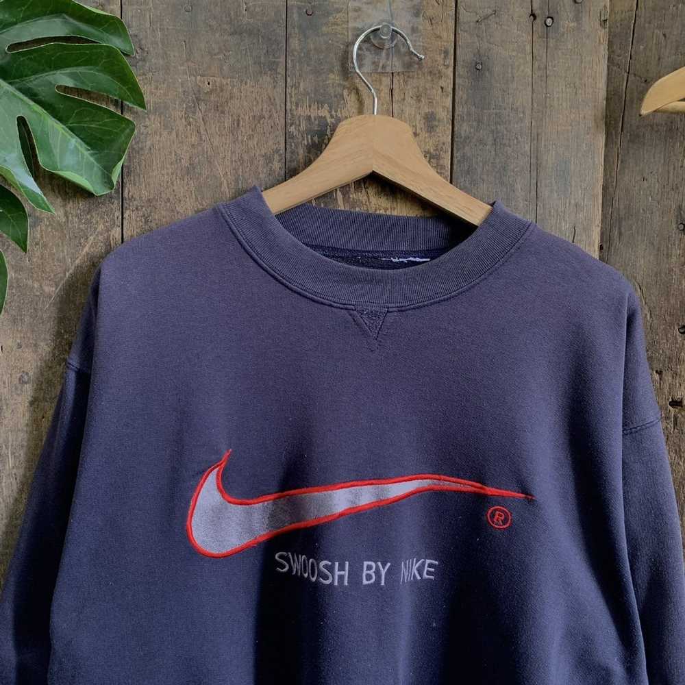 Nike × Streetwear × Vintage Vintage 90’s Nike Swo… - image 2