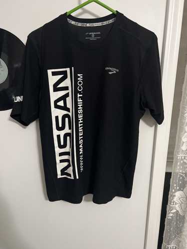 Racing × Vintage Nissan brooks runners t shirt