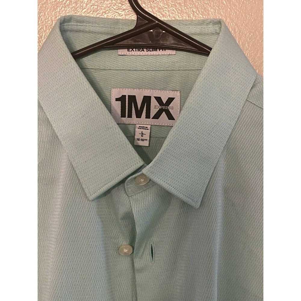 Express EXPRESS 1MX Button Up Dress Shirt Size M1… - image 3