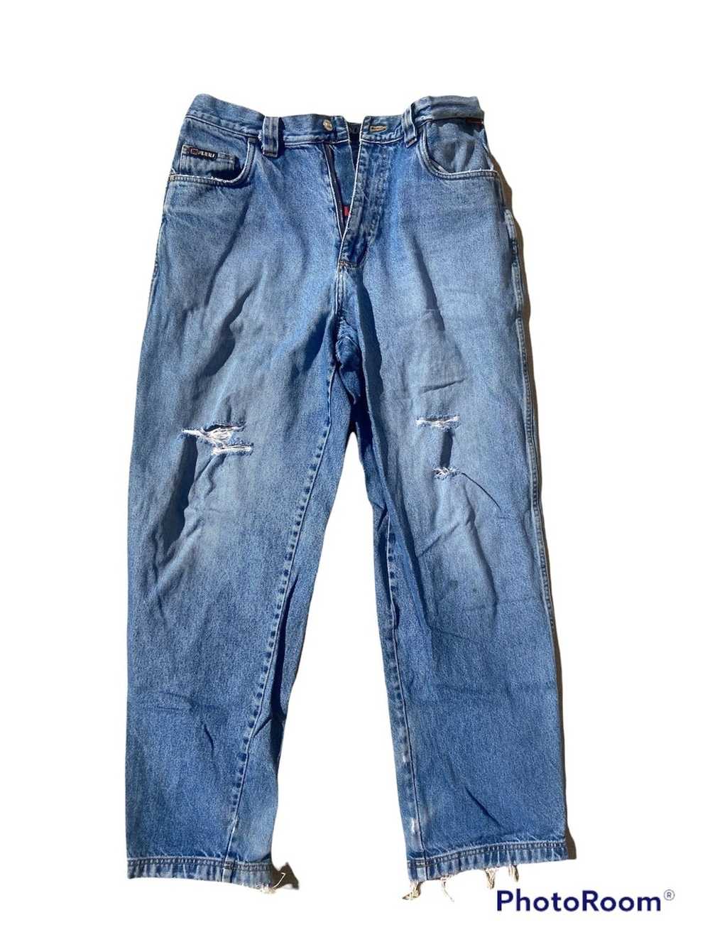 Fubu × Vintage Vintage FUBU distressed jeans - image 1