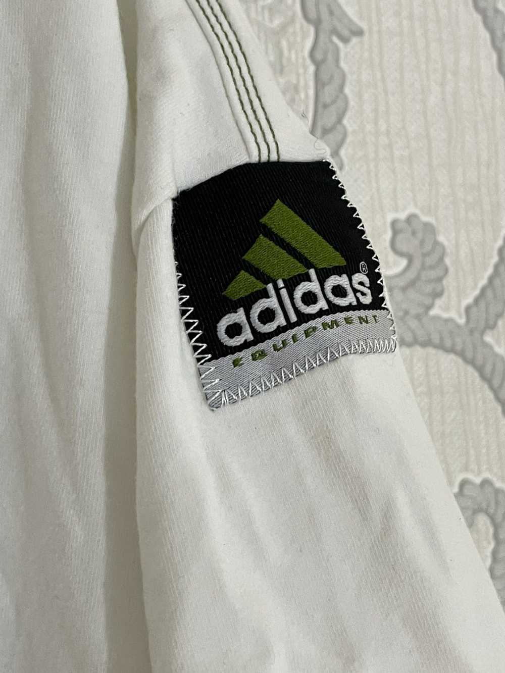 Adidas × Vintage Adidas equipment T-shirt big logo - image 2