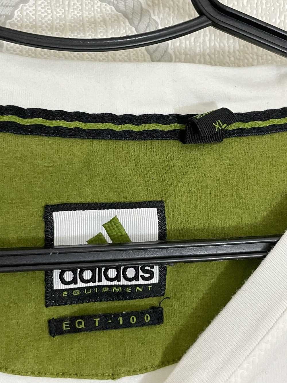 Adidas × Vintage Adidas equipment T-shirt big logo - image 4