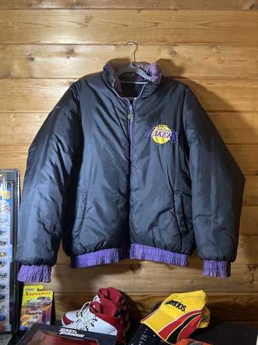 Pro Player, Jackets & Coats, 9s La Lakers Pro Player Vintage Nba Zip Up  Jacket