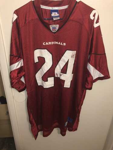 Arizona Cardinals Jersey #13 Kurt Warner Reebok Red Shirt Size L NFL  Football