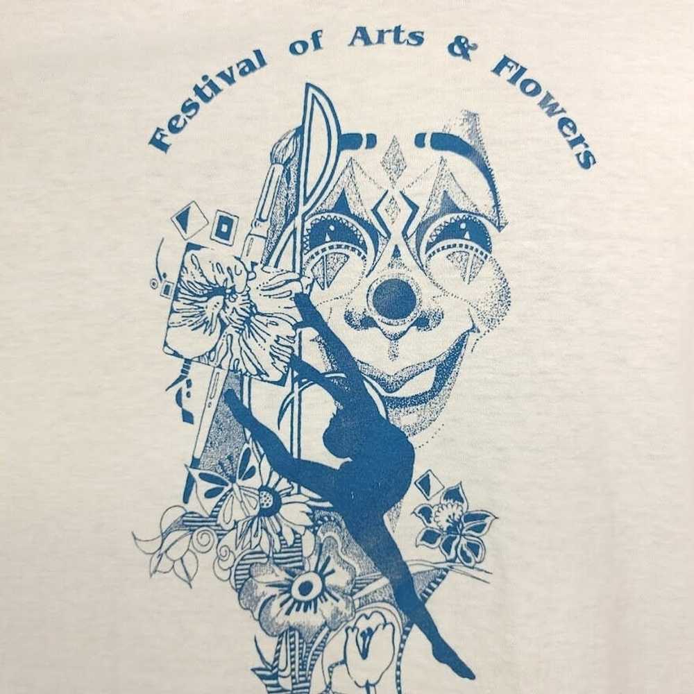 Vintage Festival Of Arts & Flowers T Shirt Vintag… - image 2