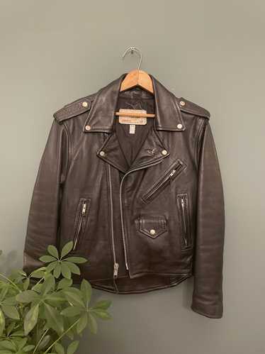 Genuine Leather × Leather Jacket × Vintage Vintag… - image 1