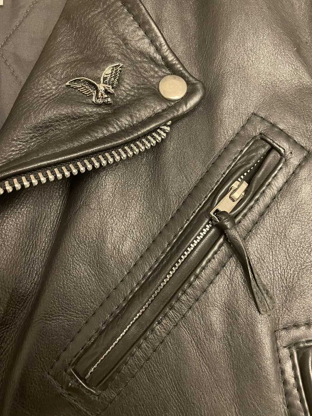 Genuine Leather × Leather Jacket × Vintage Vintag… - image 3