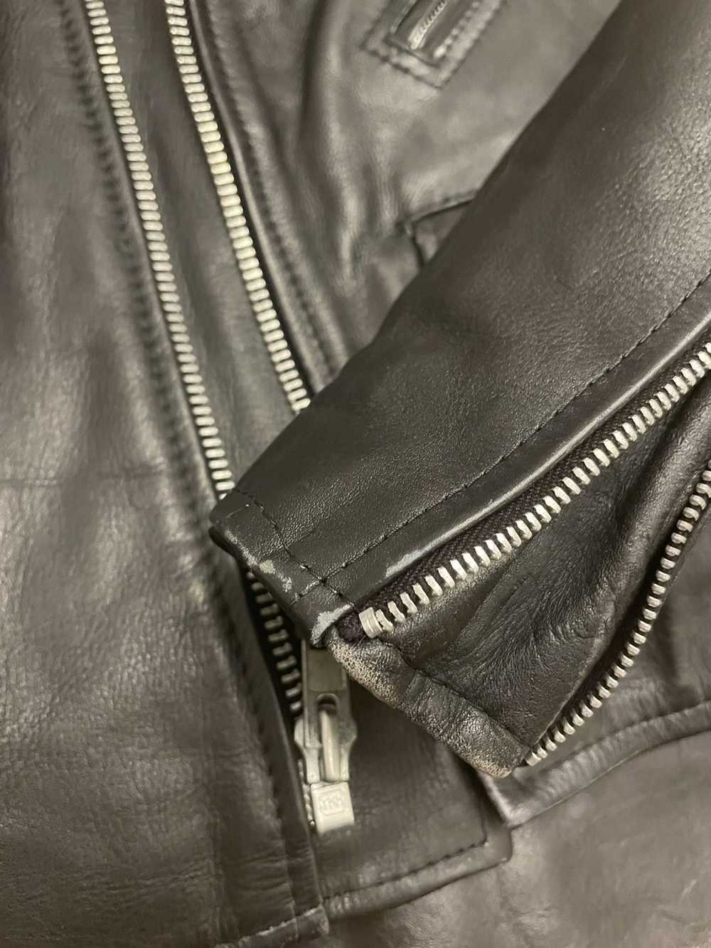 Genuine Leather × Leather Jacket × Vintage Vintag… - image 6