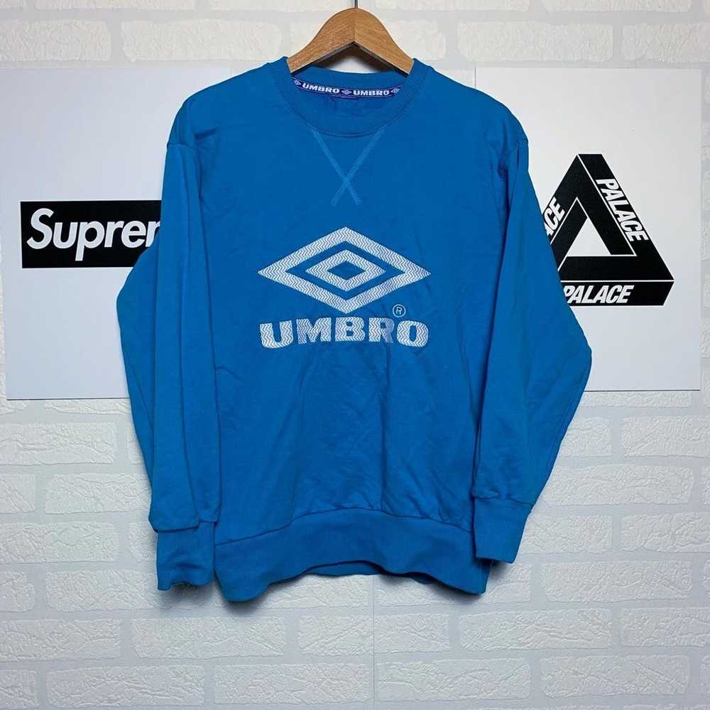 Umbro × Vintage Vintage Umbro Big Logo Spellout Embro… - Gem