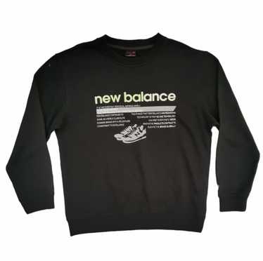 Rare!! Vintage New Balance Hanes Sweatshirts Big logo… - Gem