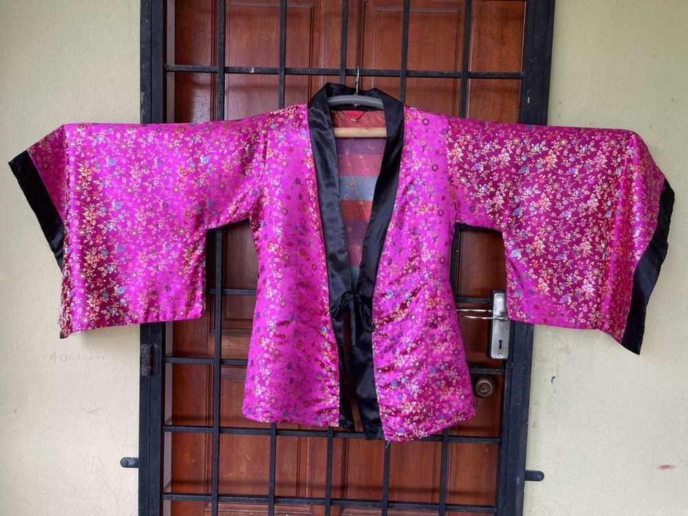Japanese Brand × Kimono Japan Dragon Pink JAPANES… - image 1