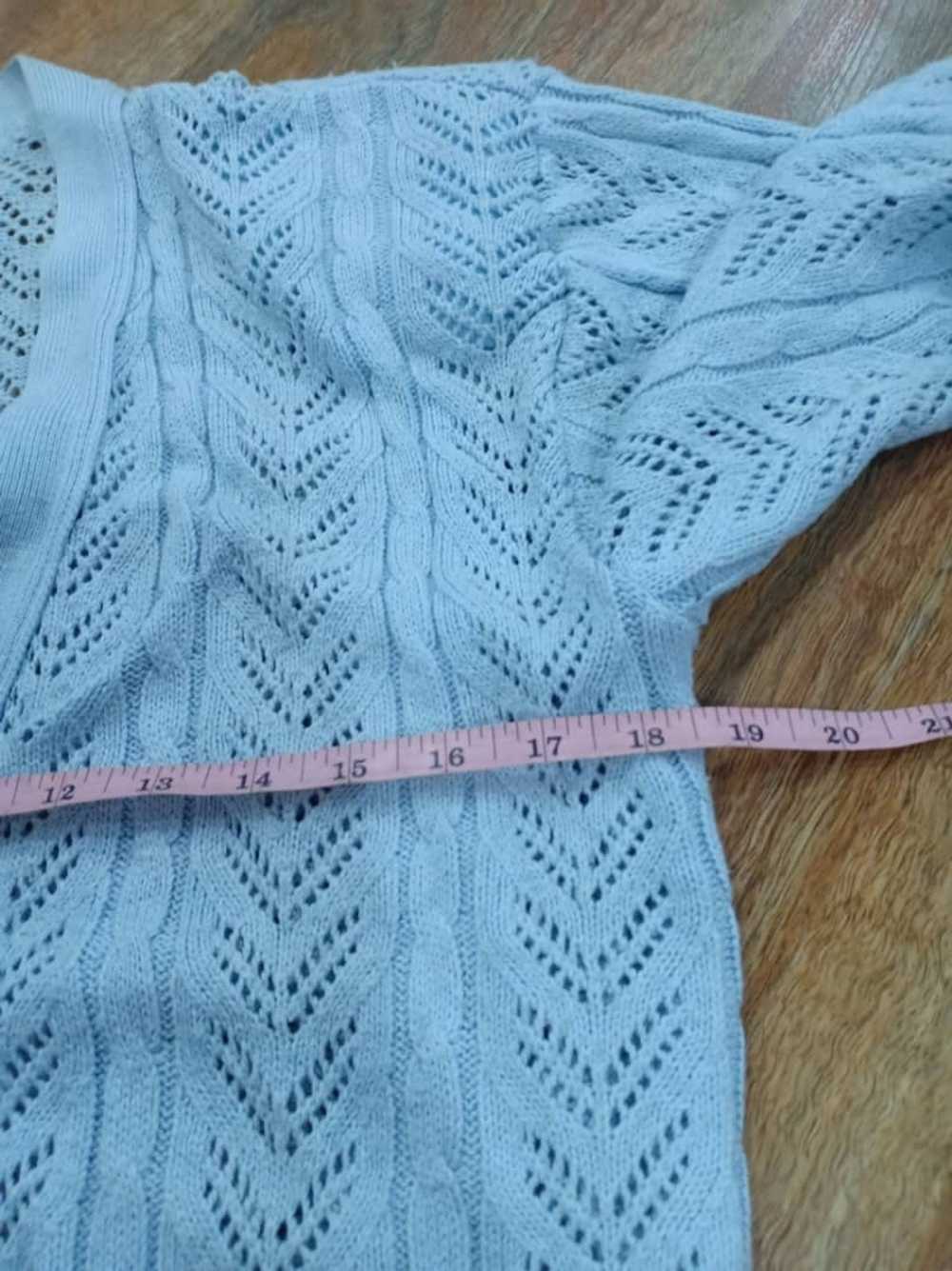 Bundle × Coloured Cable Knit Sweater × Vintage La… - image 4